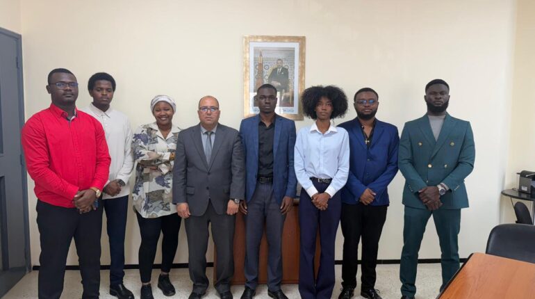 La CESAM Centrale reçue par la Direction de la Cité Universitaire Internationale de Rabat
