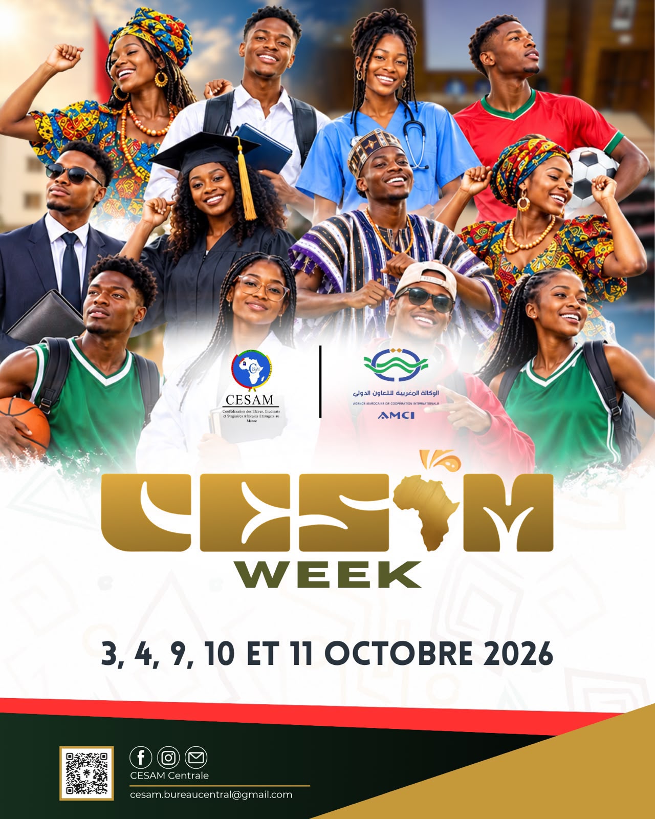 Affiche CESAM Week 2026